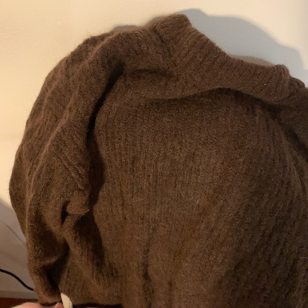 Nwot everlane alpaca sweater coffee brown